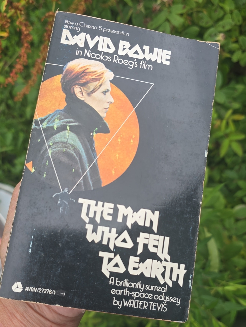 David Bowie "The Man Who Fell to Earth" 1963 Vintage Paperback 1976 1st Printing